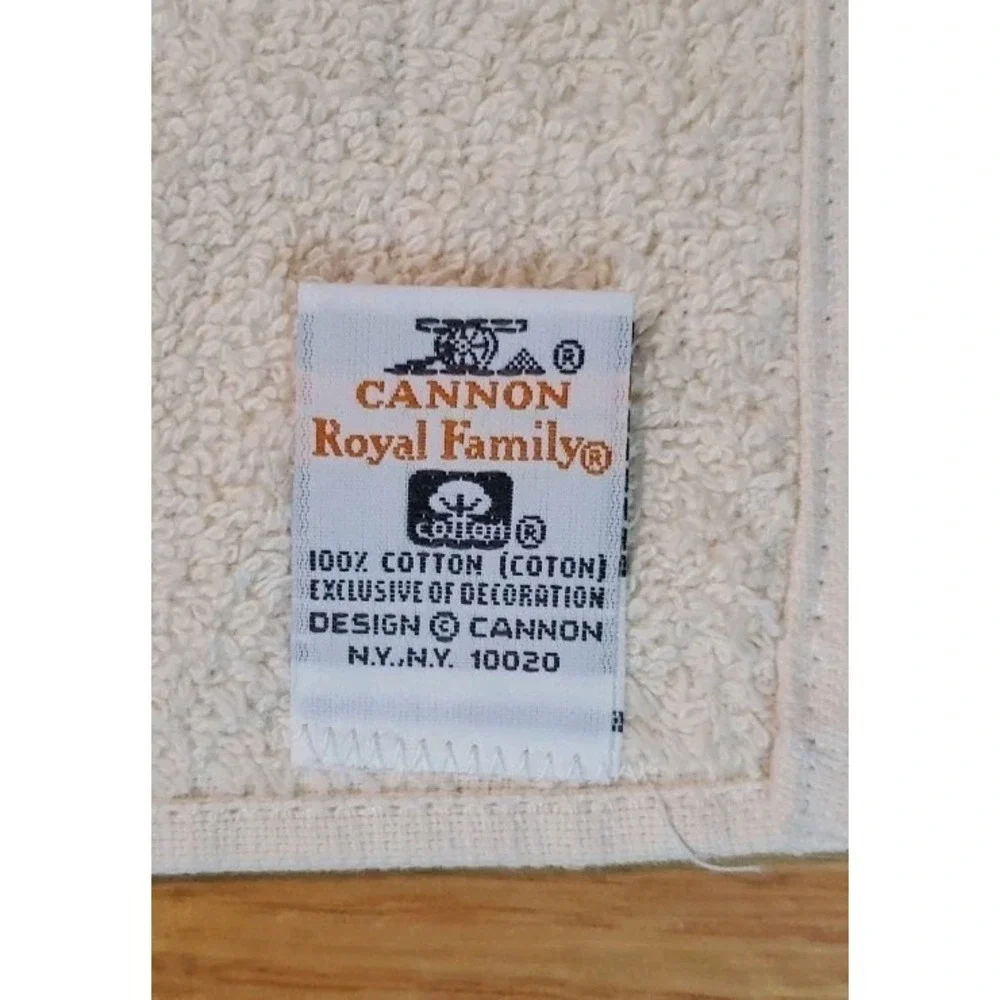 Vintage Cannon Royal Family Hand Towel‎ Southwest Geometric Print